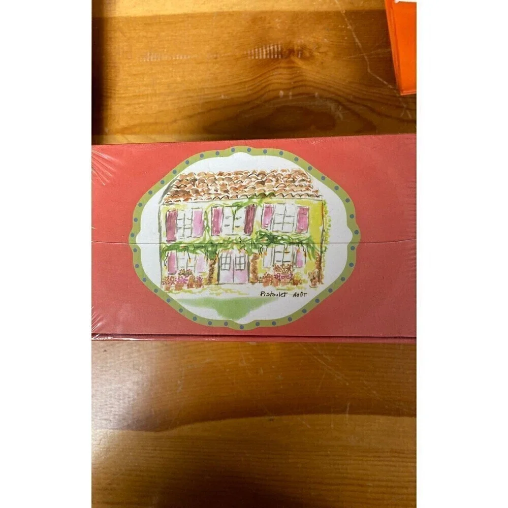 Pfaltzgraff Pistoulet 4x6 Recipe Card Box
